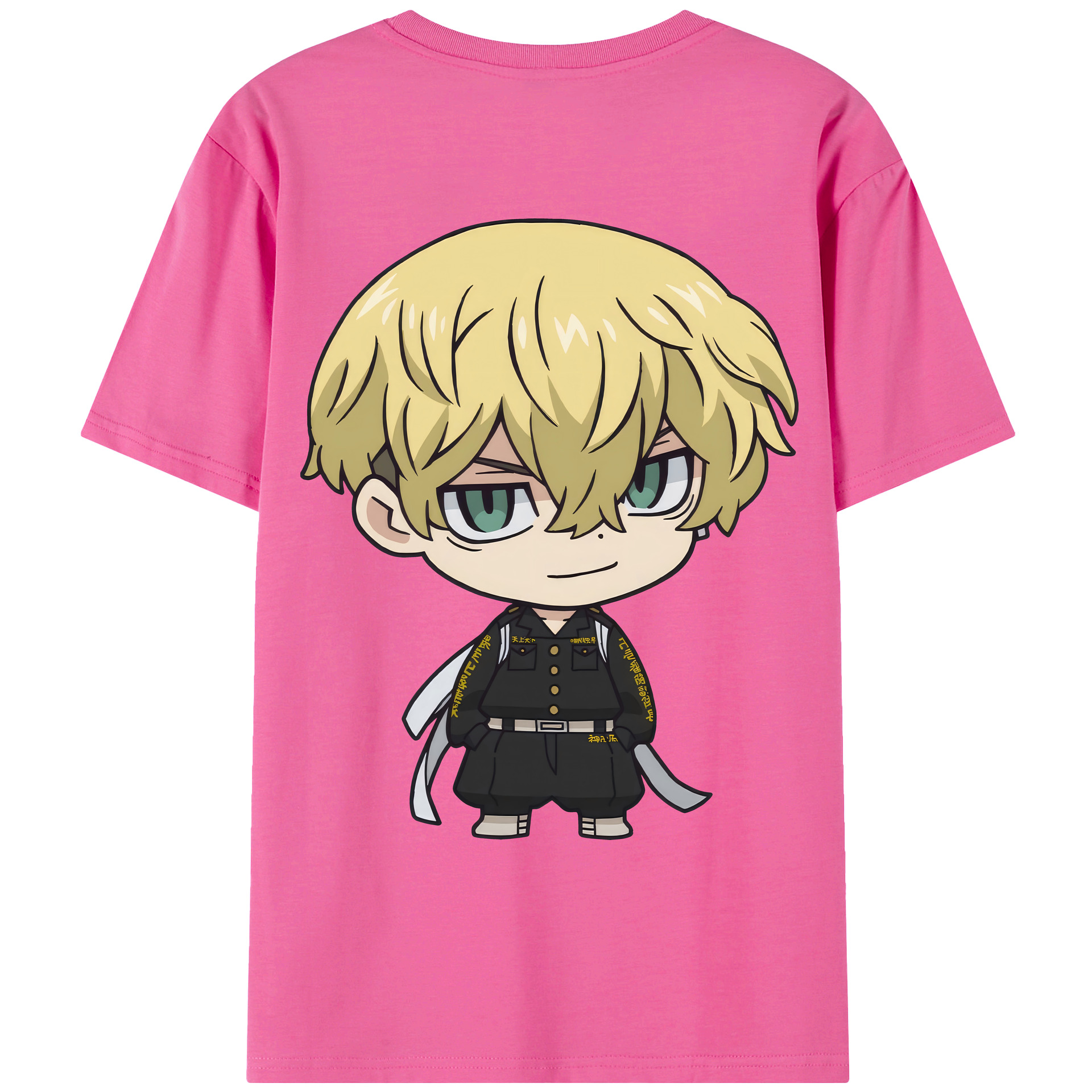 （画像用） 東京リベンジャーズ Tokyo Revengers レディース半袖Tシャツ(バックプリント)
